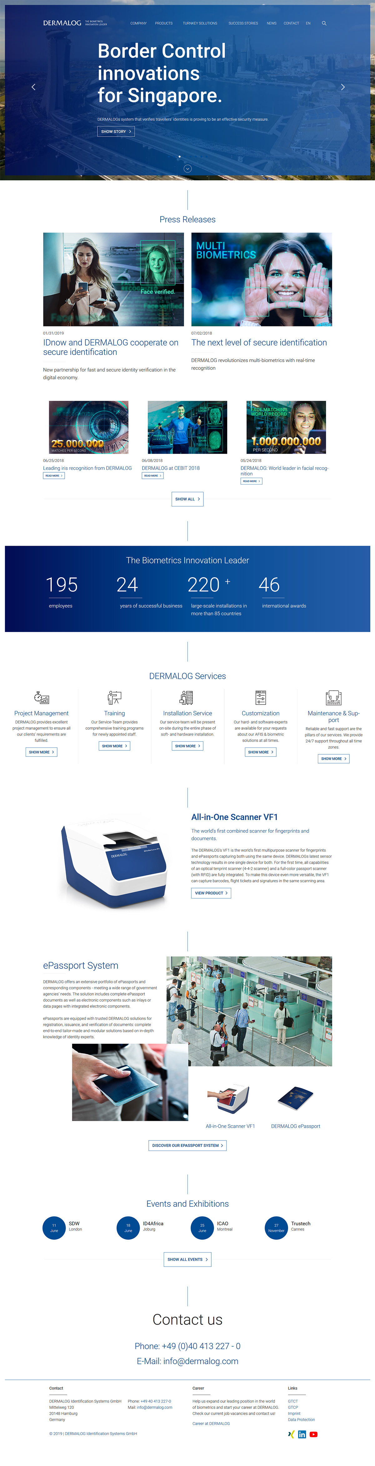 多語言創(chuàng)業(yè)企業(yè)品牌官網(wǎng)設計，跨國集團英文營銷型網(wǎng)站建設