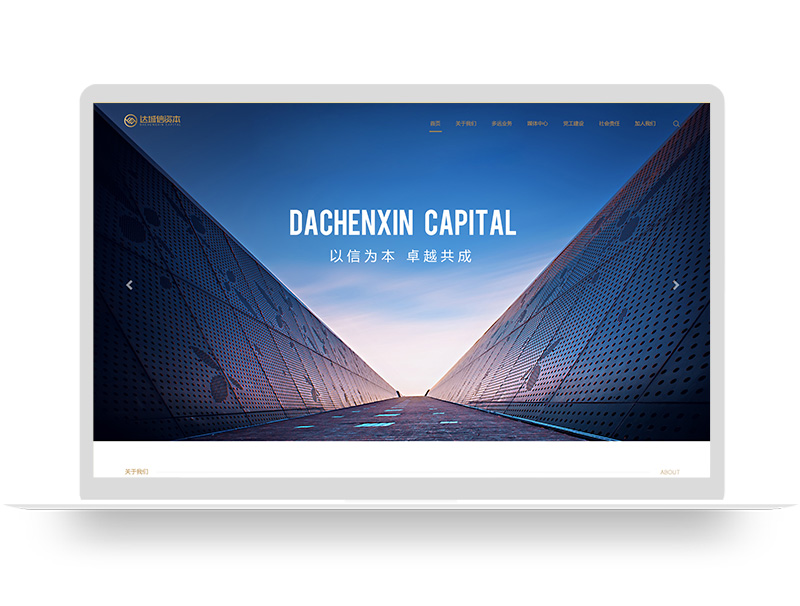 達(dá)誠(chéng)信資本 官網(wǎng)建設(shè) 金融資本公司網(wǎng)站建設(shè)